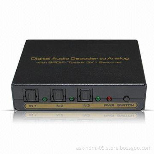 Digital to Analog Decoder with Easy Operation